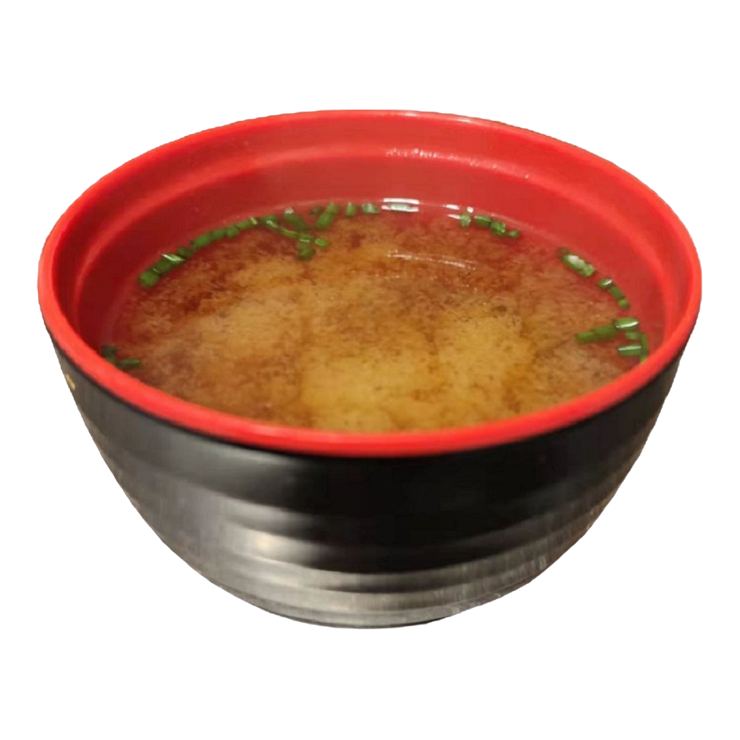 Sopa miso salmón